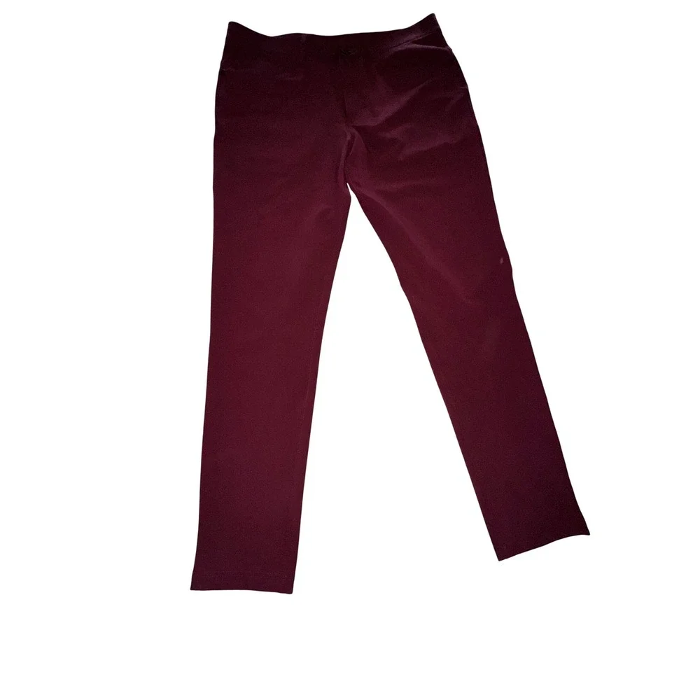 Public Rec Pants Mens 32x29 (Tag 32/32) Workday 5 Pocket Chino‎ Stretch Burgandy